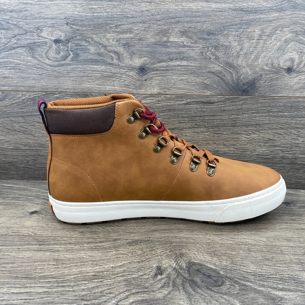 Ben Sherman Harvey High Top Sneakers Men's Size 12 Honey Brown Bsmharvd-2397 View 5